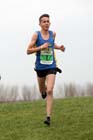 Adrian Bailes (Birtley) under-20 men 3rd North Eastern Cross Country, Champs., Temple Park, South Shields. Photo: David T. Hewitson/Sports for All Pics